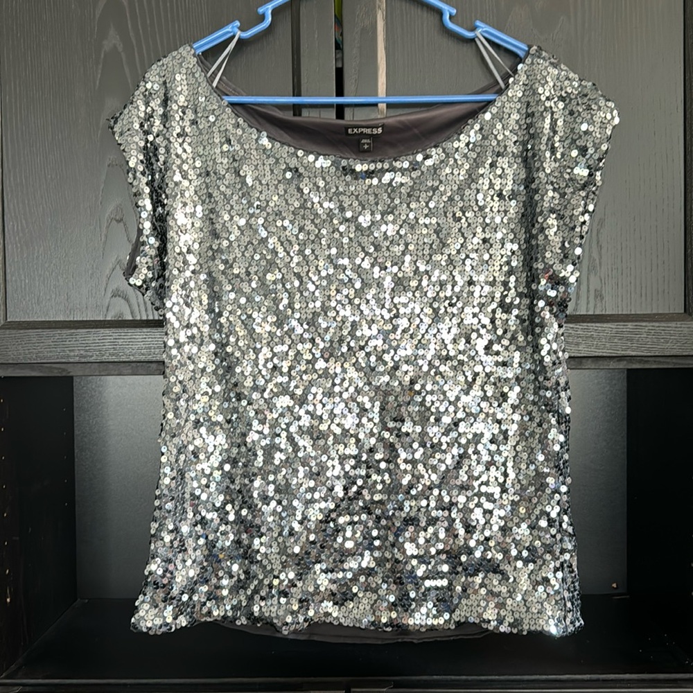 Sequin top